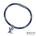 【最大3万円OFFクーポン!5/1〜】【新品同様】ルイヴィトン【LOUIS VUITTON】M8397D ブレスレット キープイット ダミエ ラッシュ サイズ2...