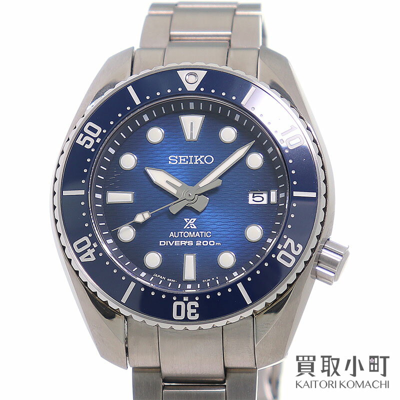 【最大1万円OFFクーポン! 5/20～】【美品】セイコー【SEIKO】プロスペックス ダイバースキューバ オートマティック ブルー ステンレスベルト メンズ ウォッチ 自動巻き 男性用腕時計 SBDC175 6R35-02C0 PROSPEX DIVERS WATCH【SAラ【中古】