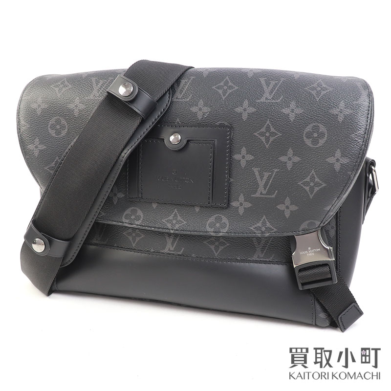 【美品】ルイヴィトン 【LOUIS VUITTON】M40511 メッセンジャー ヴォワヤージュPM モノグラムエクリプス メンズ ショルダーバッグ 斜め掛け LV MESSENGER PM VOYAGER MONOGRAM ECLIPSE【Aランク】【中古】