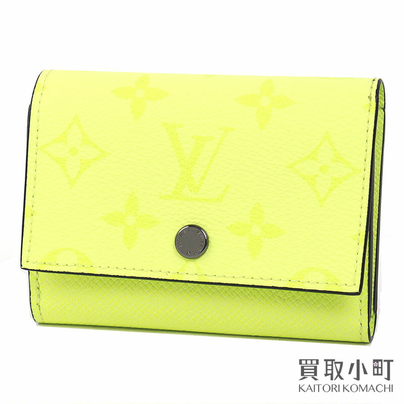 【新品同様】ルイヴィトン【LOUIS VUITTON】M14129 ヴィクターウォレット モノグラム タイガラマ レモン コンパクトウォレット 三つ折り財布 サイフ LV VICTOR WALLET 【SAランク】【中古】のサムネイル