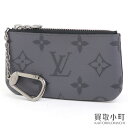 【最大1万円OFFクーポン! 7/20~】【新品同様】 ルイヴィトン【LOUIS VUITTON】M80905 カードキーケース ポシェット クレ モノグラムエクリプス リバース キャンバス キーポーチ コインケース 小銭入れ キーホルダー 財布 LV KEY P【中古】