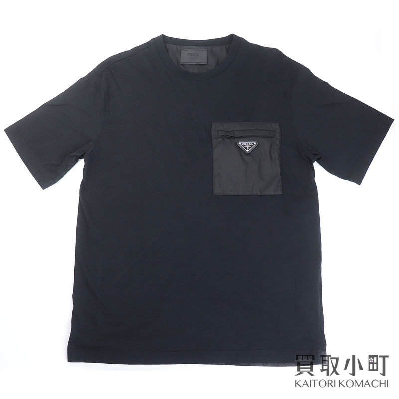 追跡付き発送【PRADA】カラバリあり♪コットン Tシャツ 0279002-1.jpg