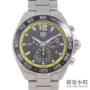 【美品】タグホイヤー 【TAG Heuer】フォーミュラ1 クロノグラフ クォーツ 43MM メンズウォッチ ブラック イエロー SSブレス 男性用腕時計 CAZ101AC.BA0842 FORMULA 1 CHRONOGRAPH WATCH F1 QZ【Aランク】【中古】