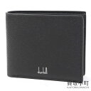 【最大1万円OFFクーポン! 5/25〜】【新品同様】ダンヒル【DUNHILL】カドガン ウォレット 4CC&コインパース バイフォールド 二つ折り財布 ブラック カーフスキン サイフ DU18F2320CA CADOGAN WALLET【Sランク】【美品】【中古】【中古】