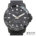 【最大3万円OFFクーポン! 9/15~】【新品同様】ティソ 【TISSOT】 シースター 1000 オートマティック パワーマティック80 メンズ ダイバーズウォッチ ブラックPVD セラミックベゼル T-スポーツ 自動巻き 男性用腕時計 T120.407.37.【中古】