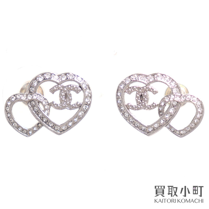 楽天市場】シャネル ピアス ハート（ピアス｜レディースジュエリー