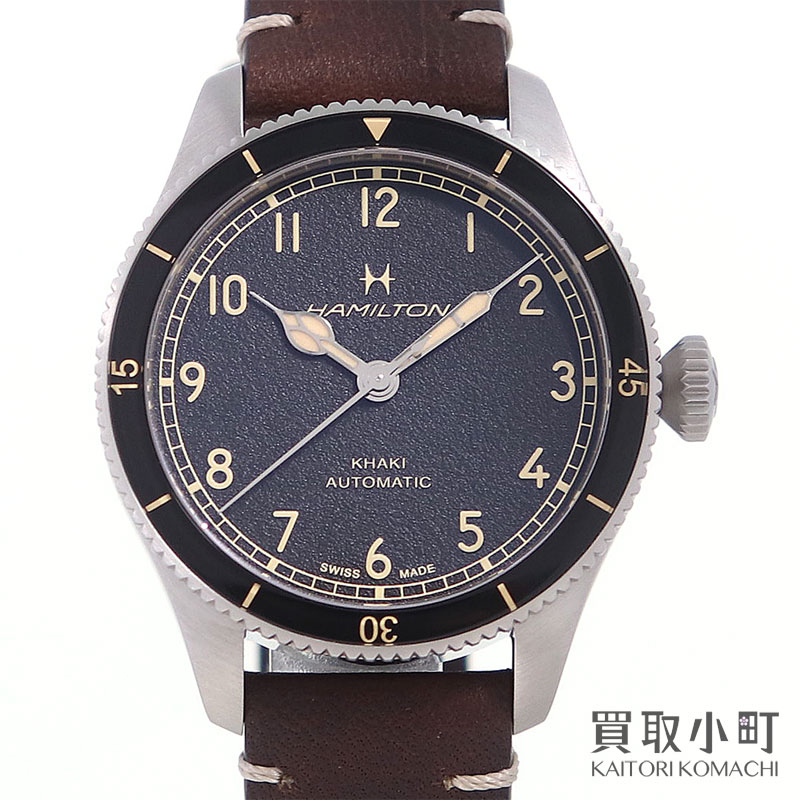【未使用品】ハミルトン 【HAMILTON】カーキアビエーション パイロット パイオニア 38MM メカニカル メンズウォッチ レザーベルト 機械式自動巻き 男性用腕時計 H762050 H76205530 KHAKI PILOT PIONEER MECHANICAL WATCH【Sランク】【新品同様】