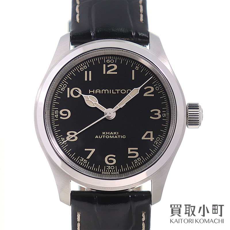 【最大1万円OFFクーポン! 8/5〜】【美品】ハミルトン 【HAMILTON】カーキ フィールド マーフ オートマティック 38mm 革ベルト メンズ 自動巻き 男性用腕時計 H70405730 H704050 KHAKI FIELD MURF AUTO WATCH【Aランク】【中古】【中古】