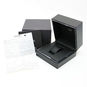 【美品】シャネル【CHANEL】J1233MMセンターパヴェダイヤモンド12Pダイヤインデックスブラッククォーツレディースハイテクセラミックスポーツウォッチ女性用腕時計黒33ミリH2122J12BlackCeramicDiamondWatch【Aランク】【中古】