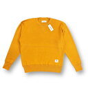 MASSES・マシス 24AW KNIT SWEAT CREW 状態SS クルーネックニット セーター マスタード サイズM(87521A)|詳細画像