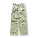 ブランド ダイリク・DAIRIKU 品名 22AW Vintage Cargo Pants 実寸 ウエスト74cm 股上30cm 股下77cm 裾幅27cm 素材表記 コットン100％ 日本製 表記サイズ S カラー ミントグリーン 商品状態 タグ付きの未使用品です。 取扱店舗 買取MOTTO岐阜店 TEL:058-206-382922AW Vintage Cargo Pants 状態SS ヴィンテージ カーゴパンツ ボトムス パンツ ワークパンツ ペインターパンツ ジップフライ コットン ミントグリーン 22AW B-4 サイズS GF3122 ダイリク・DAIRIKU 商品詳細 商品の状態:SS（新古品・未使用品）商品の状態とは? SS S A B C D E ブランド ダイリク・DAIRIKU 品名 22AW Vintage Cargo Pants 実寸 ウエスト74cm 股上30cm 股下77cm 裾幅27cm サイズガイドはコチラ&gt; 素材表記 コットン100％ 日本製 表記サイズ S カラー ミントグリーン 商品状態 タグ付きの未使用品です。 取扱店舗 買取MOTTO岐阜店 TEL:058-206-3829 注意事項 ※掲載商品は実店舗等で同時販売しており、欠品になる場合がございます。 恐れ入りますがその際はキャンセルとなりますため、予めご了承くださいませ。 ※原則、お客様都合でのキャンセル・返品はお受けできません。 ≪返品について詳しくはこちらをご覧くださいませ。≫ ご利用の際はショッピングガイドを必ずご一読の上、ご購入へお進みくださいませ。