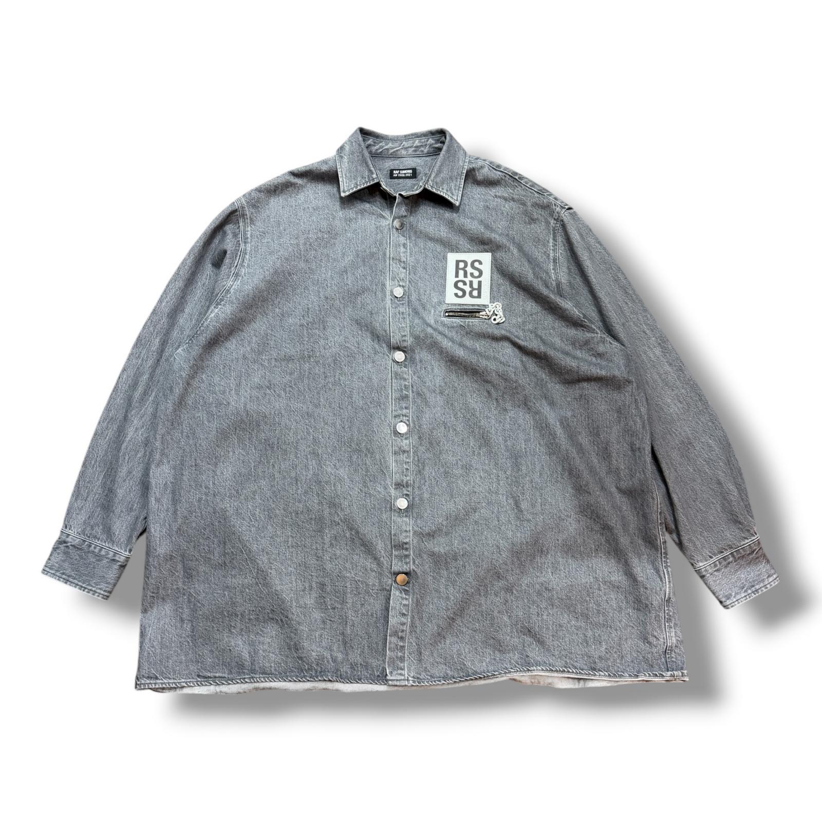 ℳ*様 rafsimons 2023SS クロップドデニムシャツ Sサイズ 楽天市場】raf simons デニムシャツ（トップス｜メンズファッション