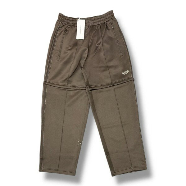 Rakuten - 未使用 Pop Trading Company・ポップトレーディングカンパニー 25SS Pub Zip-Off Track Pants 状態SS トラックパンツ イージーパンツ POPSS25_04-015 サイズXL ブラウン メンズ （7576M）【中古】