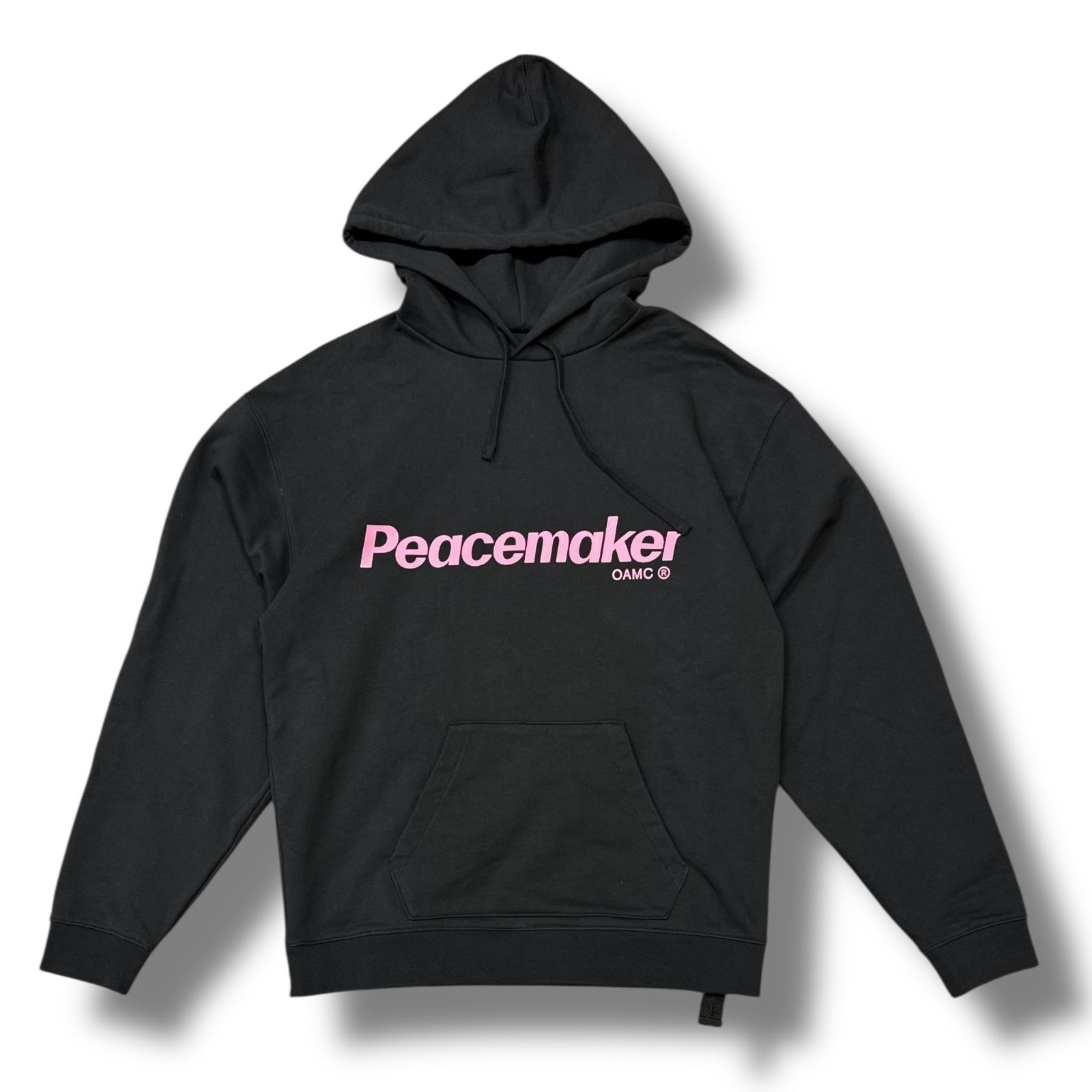 Rakuten - 未使用 OAMC PEACEMAKER・オーエーエムシーピースメーカー 25SS Flower Loose Fit Hoodie 状態SS フラワールーズフィットフーディー パーカー PCM1OH01GFT サイズL ブラック メンズ （96047A4）【中古】