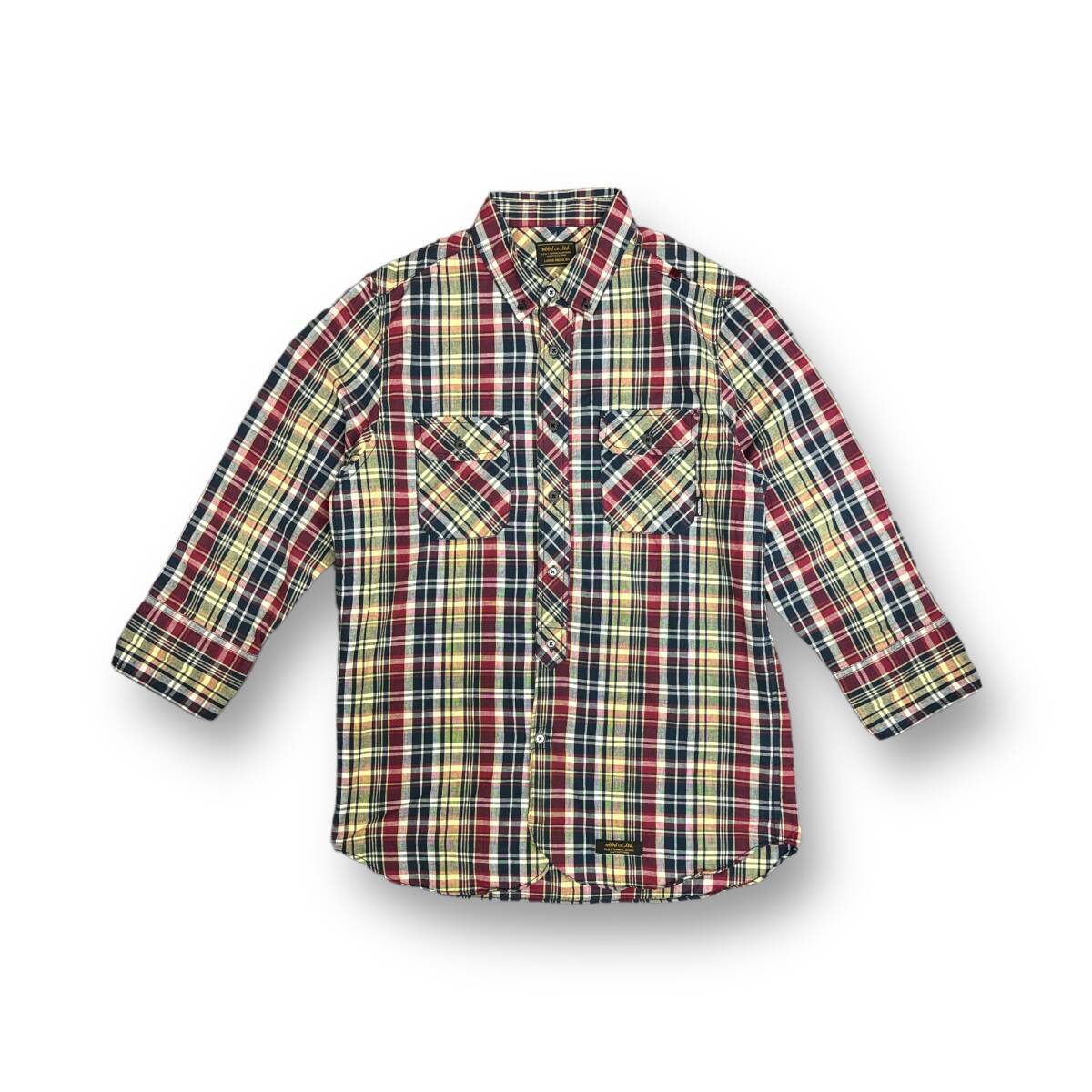 Rakuten - NEIGHBORHOOD・ネイバーフッド 12SS ESTABLISH CHECK 状態A エスタブリッシュチェック長袖シャツ 121STNH-SHM02 サイズL マルチカラー メンズ （83305A）【中古】