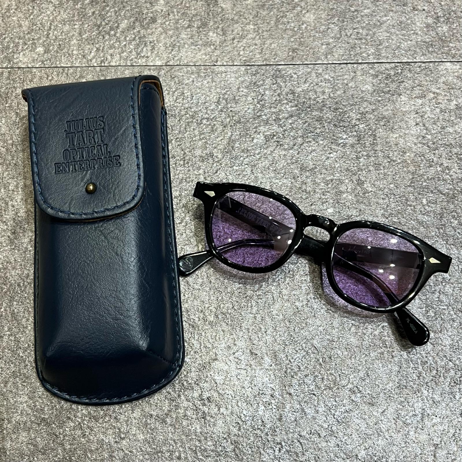 JULIUS TART OPTICAL サングラス  黒 【古着】【中古】【送料無料】 楽天市場】【中古】JULIUS TART OPTICAL ジュリアスタートオプティカル