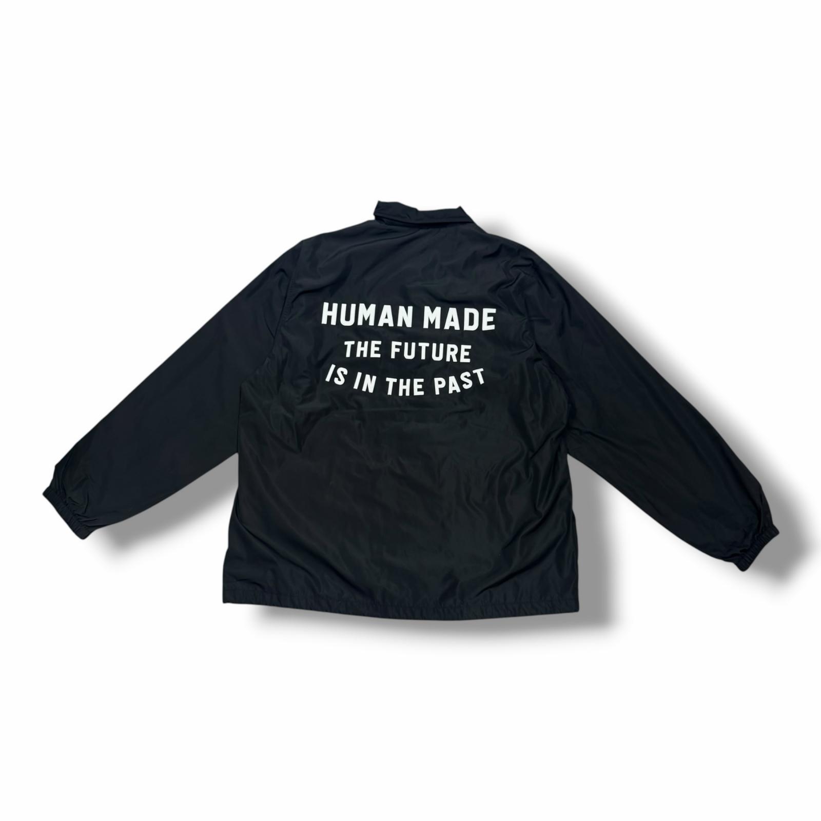 Rakuten - HUMAN MADE・ヒューマンメイド 25AW COACH JACKET 状態A コーチジャケット ブルゾン 長袖 HM30JK035 サイズXXL ブラック メンズ （14462M）【中古】