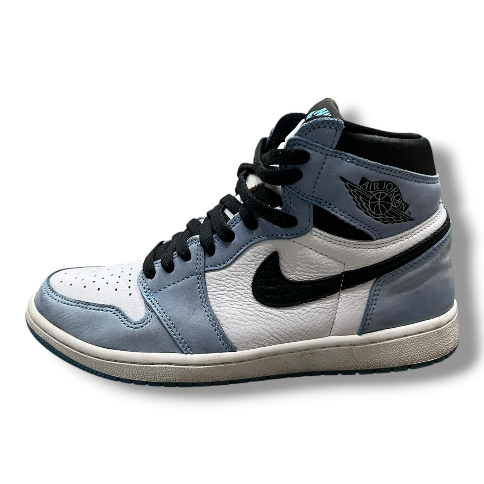 NIKE・ナイキ Air Jordan 1 High OG ""University Blue"" 状態A エアジョーダン1 ハイ ""ユニバーシティブルー"" 555088-134 27cm メンズ （5608M）