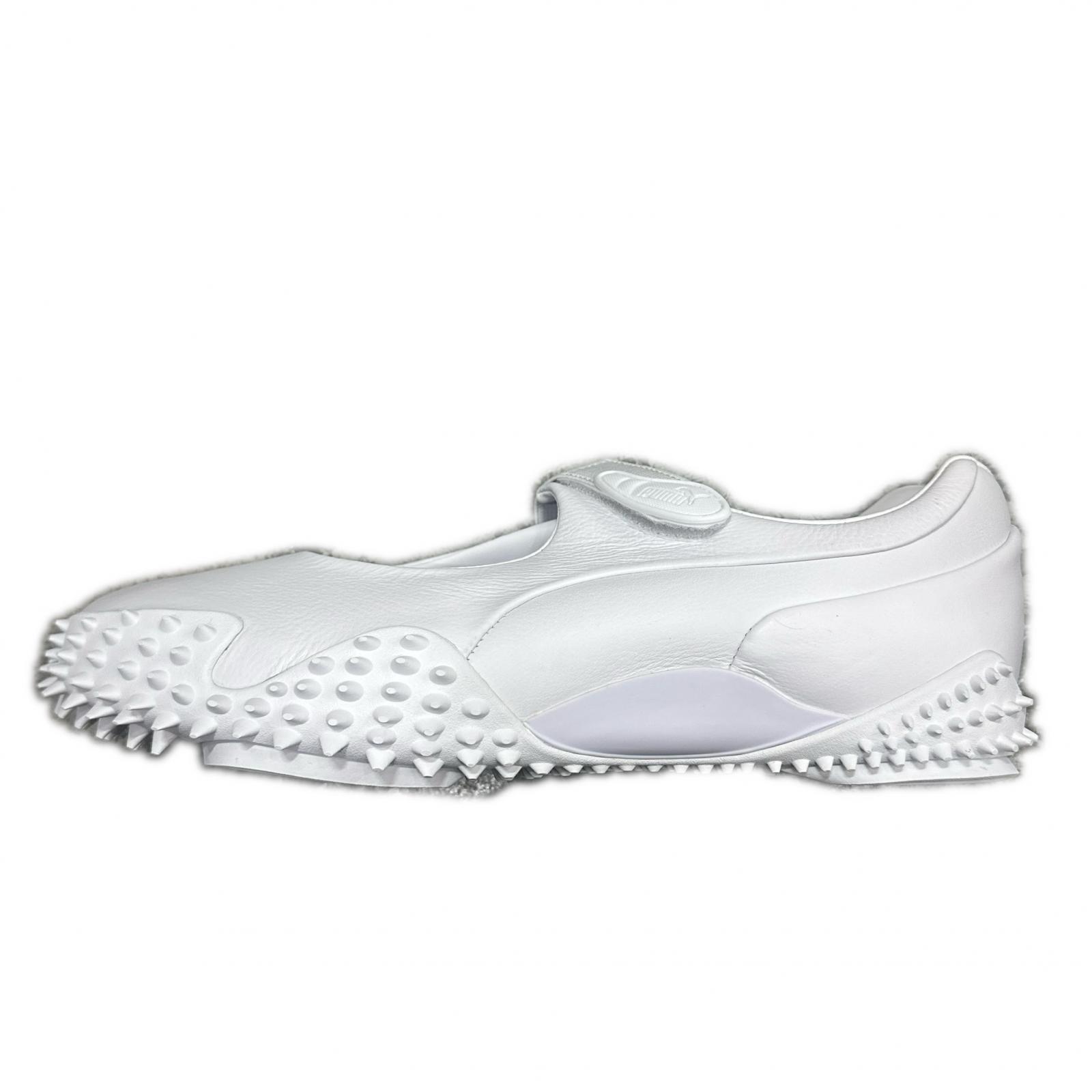 未使用 PUMA・プーマ MOSTRO FEY LTH 状態SS モストロフェイレザー スニーカー 403191-02 27.5cm ホワイト メンズ （18177M）