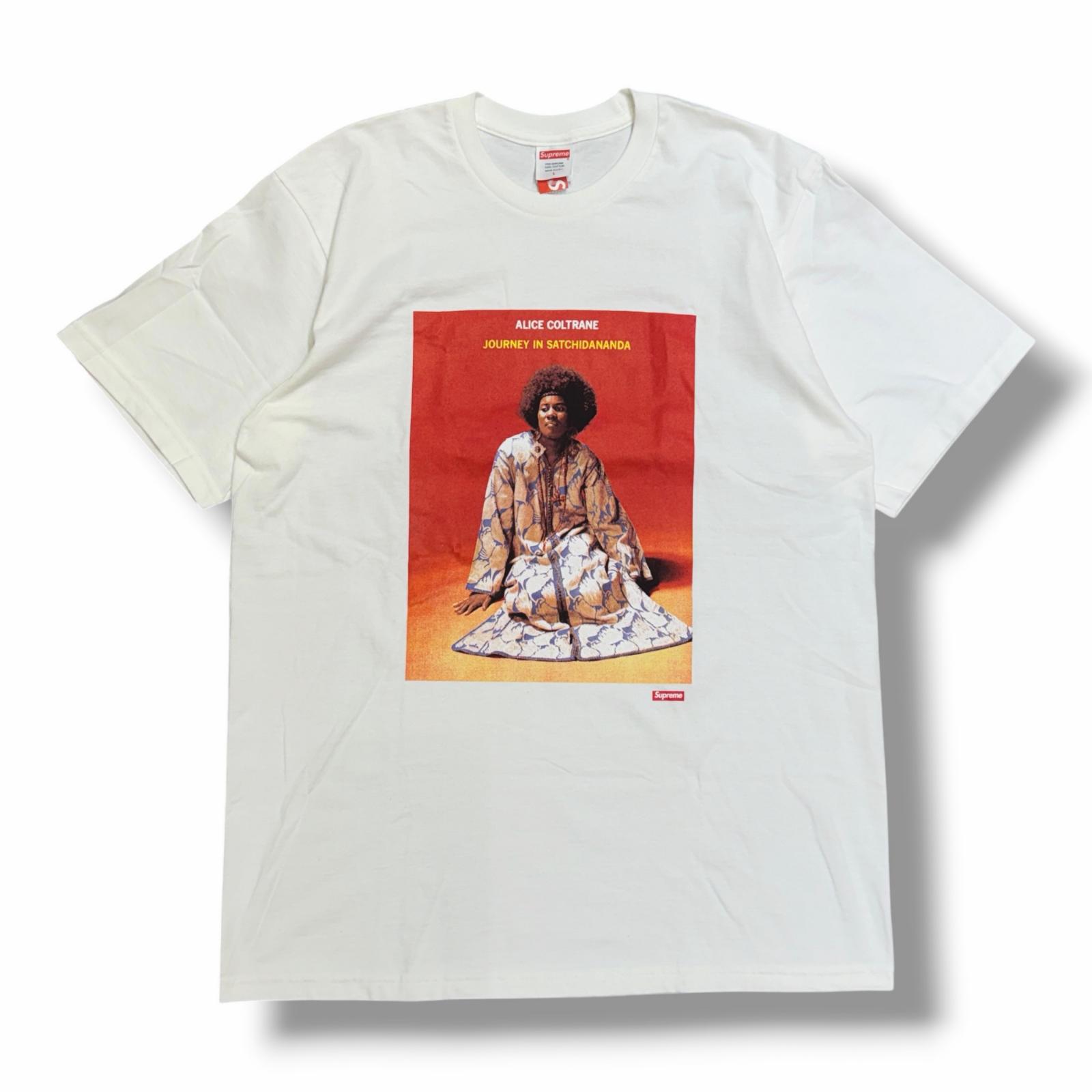 Supreme・シュプリーム 24SS Alice Coltrane Satchidananda Tee アリスコルトレーン サッチダナンダ Tシャツ 状態S 半袖 Tシャツ サイズL ホワイト メンズ （9465M）
