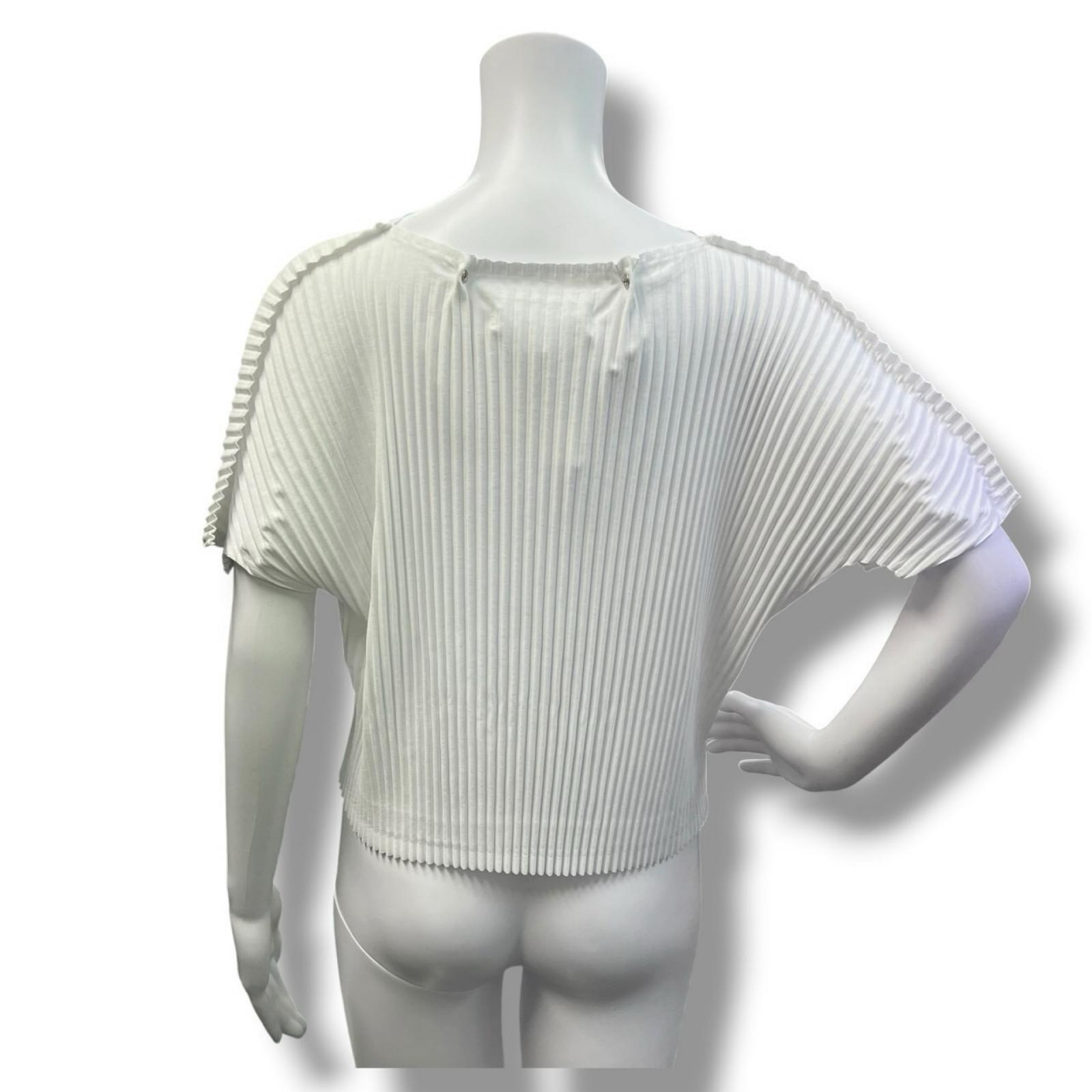 未使用 25SS Pleats T-shirt 状態SS プリーツTシャツ 半袖カットソー OH-25S-CS5 サイズ36 ホワイト レディース （2134MG）【中古】 kaitorimotto-10019818 買取MOTTO 楽天市場店 サンプル画像2