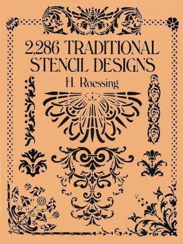 【中古】2,286 Traditional Stencil Designs (Dover Pictorial Archive)／H. Roessing 1