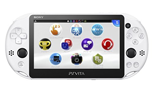 【中古】PlayStation Vita Wi-Fiモデル グレイシャー・ホワイト(PCH-2000ZA22)