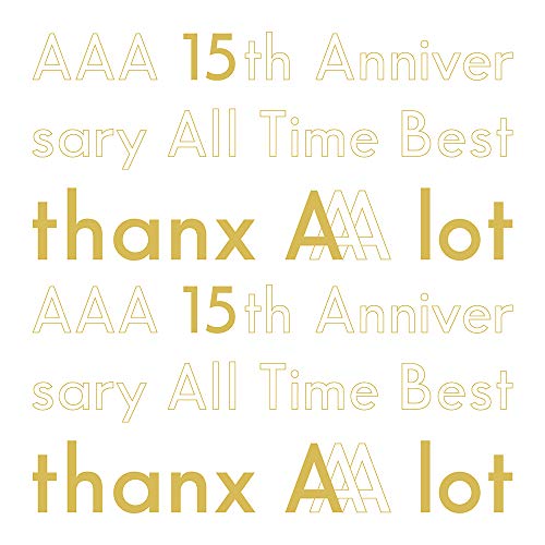 楽天買取王子【中古】（CD）AAA 15th Anniversary All Time Best -thanx AAA lot-（AL5枚組）（初回生産限定盤）／AAA