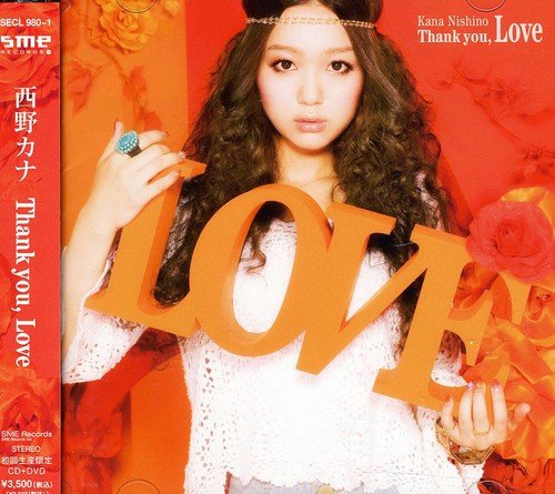【中古】(CD)Thank you, Love(初回生産限定盤)／西野カナ