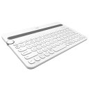 【中古】ロジクール ワイヤレスキーボード K480WH Bluetooth キーボード ワイヤレス 無線 Windows Mac iOS Android Chr...