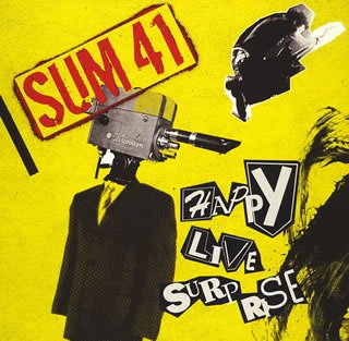 【中古】(CD)ハッピー・ライヴ・サプライズ~SUM41ライヴ・ベスト(初回限定盤)(DVD付)／SUM 41