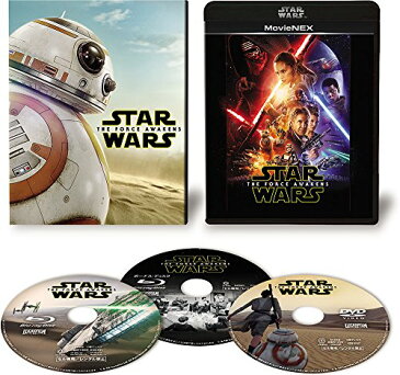 【中古】スター・ウォーズ/フォースの覚醒 MovieNEX(初回限定版) [ブルーレイ+DVD+デジタルコピー(クラウド対応)+MovieNEXワールド] [Blu-ray]／ハリソン・フォード、マーク・ハミル、キャリー・フィッシャー、アダム・ドライバー、デイジー・リドリー、J.J.エイブラムス