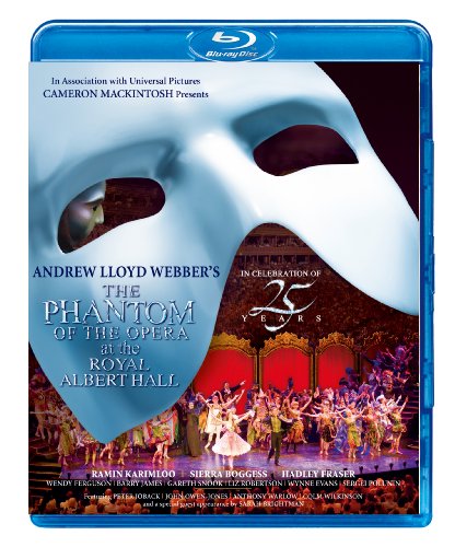 【中古】オペラ座の怪人 25周年記念公演 in ロンドン [Blu-ray]／ラミン・カリムルー、シエラ・ボーゲス、ハドリー・フレイザー、ウェンディ・ファーガソン、リズ・ロバートソン、セルゲイ・ポルーニン、作曲:アンドリュー・ロイド=ウェバー 製作:キャメロン・マッキントッ…