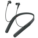 【中古】ソニー ワイヤレスノイズキャンセリングイヤホン WI-1000X : Bluetooth/ Amazon Alexa搭載 /ハイレゾ対応 最大10時間連続再生 カナル型 マイク付き 2017年モデル 360 Reality Audio認定モデル ブラック WI-1000X B(2)