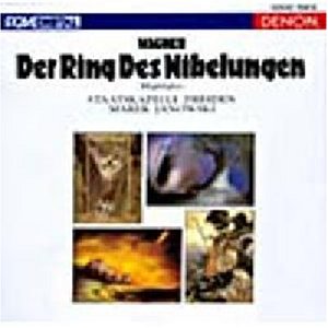 【中古】(CD)ワーグナー:ニーベルングの指輪(ハイライト)／ヤノフスキ(マレク)、アダム(テーオ)、シュトリツェク(カール=ハインツ)、ビュヒナー(エバーハルト)、シュライヤー(ペーター)、ミントン(イボンヌ)、ポップ(ルチア)、プリウ(ウタ)、シュヴァルツ(ハンナ)