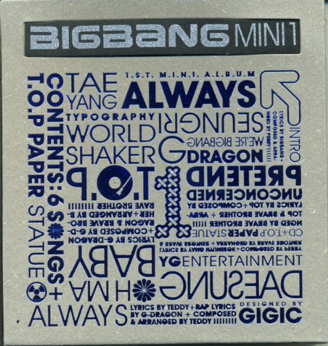 【中古】(CD)Big Bang 1st Mini Album - Always(韓国盤)／BIGBANG