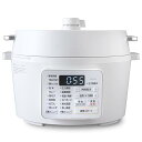 【中古】アイリスオーヤマ(IRIS OHYAMA) 電気圧力鍋 4.0L ホワイト PC-MA4-W