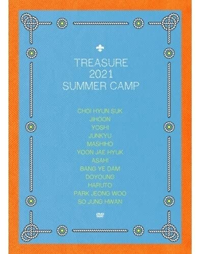 【中古】Treasure 2021 Summer Camp (NTSC/Region 0) (incl. 152pg Photobook, 132pg Making Of Book, Mouse Pad, Photo Bookmark Set, Accordion Postcard Set, 12x Large Photocards, 12x Mini Photocards + 12x Polaroid Set) [DVD]