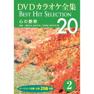 DVDカラオケ全集 2 心の艶歌 DKLK-1001-2バーゲン