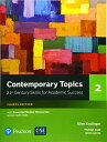 【中古】Contemporary Topics Level 2 (4E) Student Book with Essential Online Resource／Ellen Kisslinger