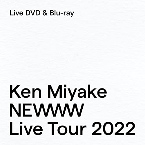 šKen Miyake NEWWW LIVE TOUR 2022(Blu-ray Disc) [Blu-ray]