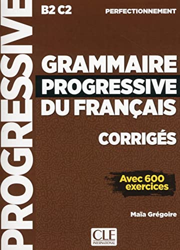 【中古】Grammaire progressive du francais. Niveau perfectionnement. Loesungsheft