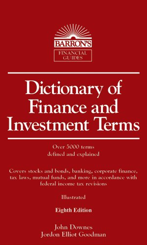 【中古】Dictionary of Finance and Investment Terms (Barron 039 s Business Dictionaries)／John Downes Jordan Elliot Goodman