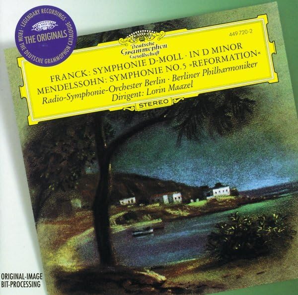 【中古】(CD)Franck: Symphonie D-moll Mendelssohn: Symphony No. 5 / Maazel