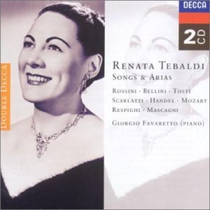 yÁz(CD)Tebaldi: Songs & Arias^TebaldiAFavaretto