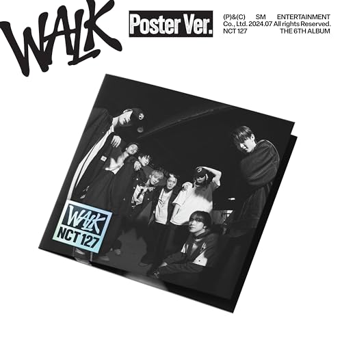 【中古】(CD)NCT 127 6th Full Album-WALK (Poster Ver.)（韓国盤）／NCT 127