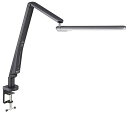 【中古】パナソニック LEDデスクライト クランプ型 パソコンくっきり光搭載 非接触タッチレススイッチ スマホ充電USBポート付 6ヶ所可動 器具光束855ルー...