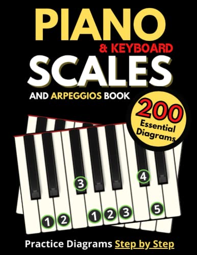 【中古】Piano & Keyboard Scales and Arpeggios Book, Pr ...