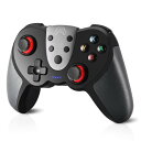 【中古】【Switchコントローラー】最新版対応無線Bluetooth 6軸ジャイロセンサー搭載 HD振動 TURBO連射機能付 説明書付 2020年改良版