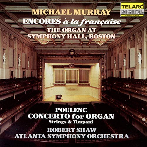 【中古】(CD)Organ Concerto / Encores a la Francaise／Poulenc / Murray / Shaw / Aso